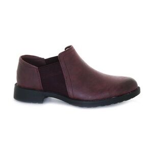 Women’s Burgundy Slip-On Shoes